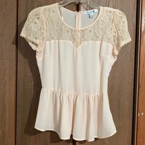 Sweetheart neckline top
